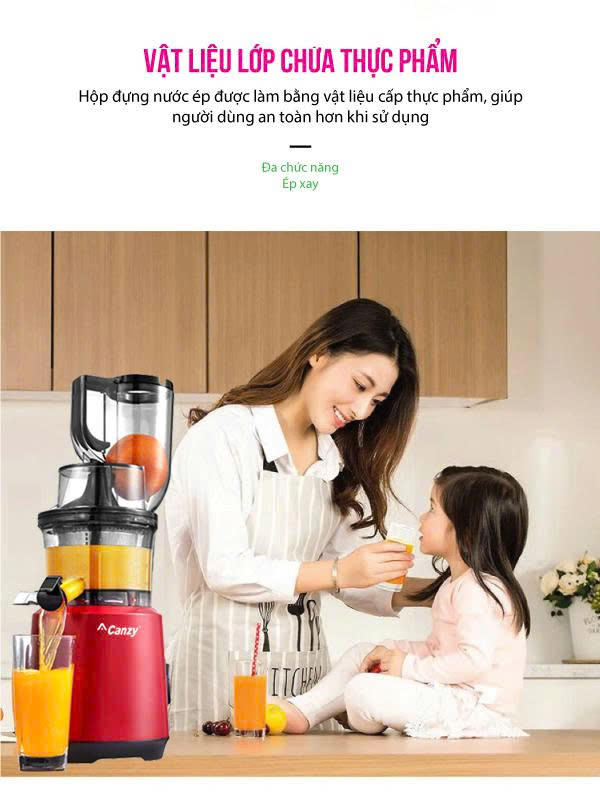 Máy ép chậm Canzy CZ 15YA