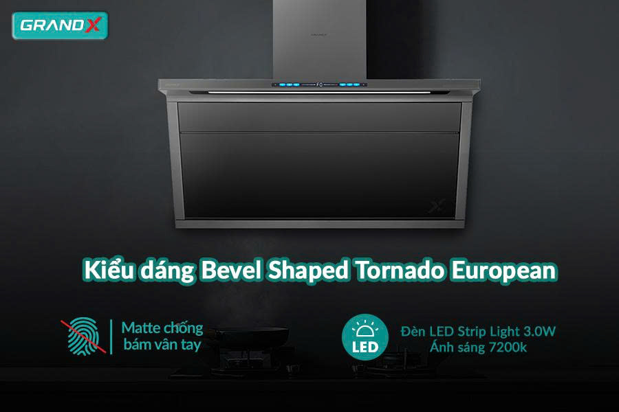 Máy Hút Mùi GRANDX GX-H70F87B / GX-H70S87B