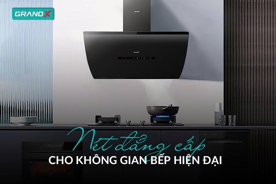 Máy Hút Mùi GRANDX GX-H90F87B / GX-H90S87B