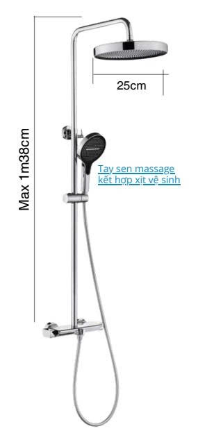 Sen Tắm B-GEM BG-1009RS