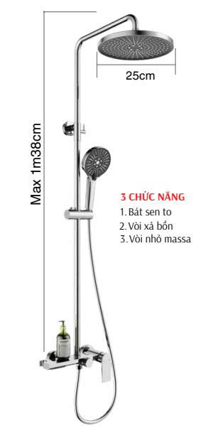 Sen Tắm B-GEM BG-1007SK
