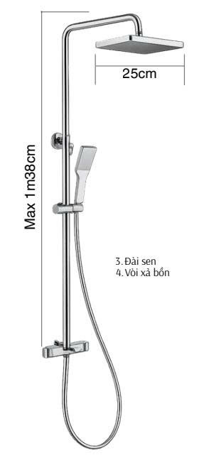 Sen Tắm B-GEM BG-3025L