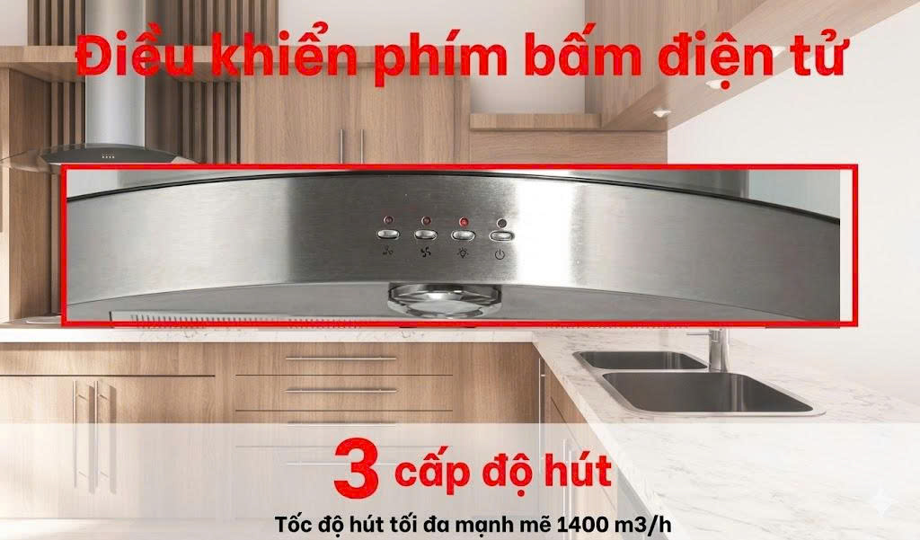 Máy Hút Mùi Độc Lập Canzy CZ-350C