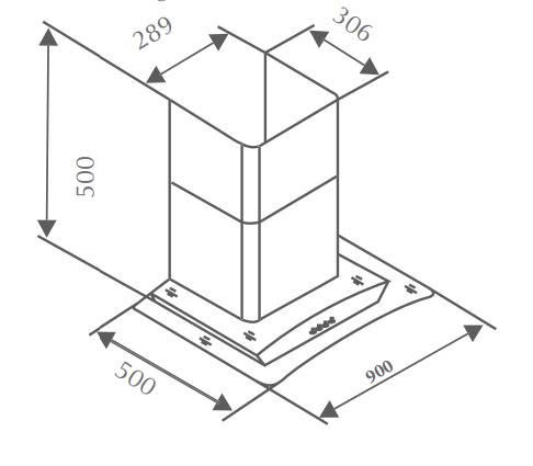 Máy Hút Mùi Canzy CZ-3890Q