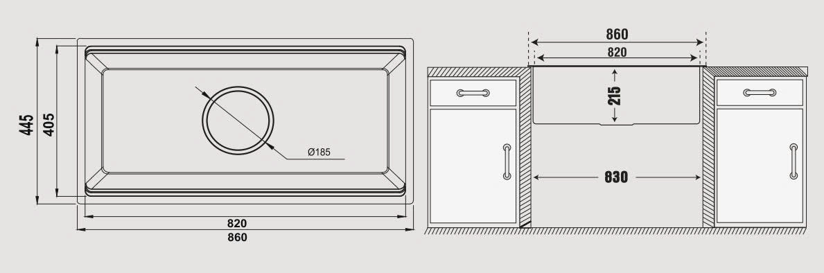 Chậu rửa PONA PNI1-8645