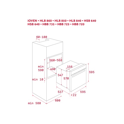 Lò Nướng Teka HBB 735