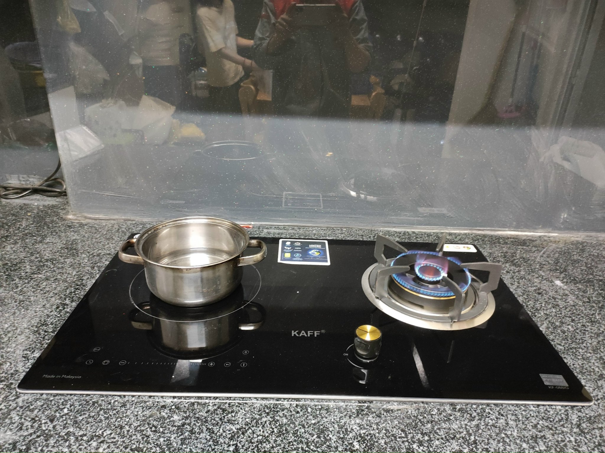 Bếp Gas Kết Hợp Từ Kaff KF-088IG