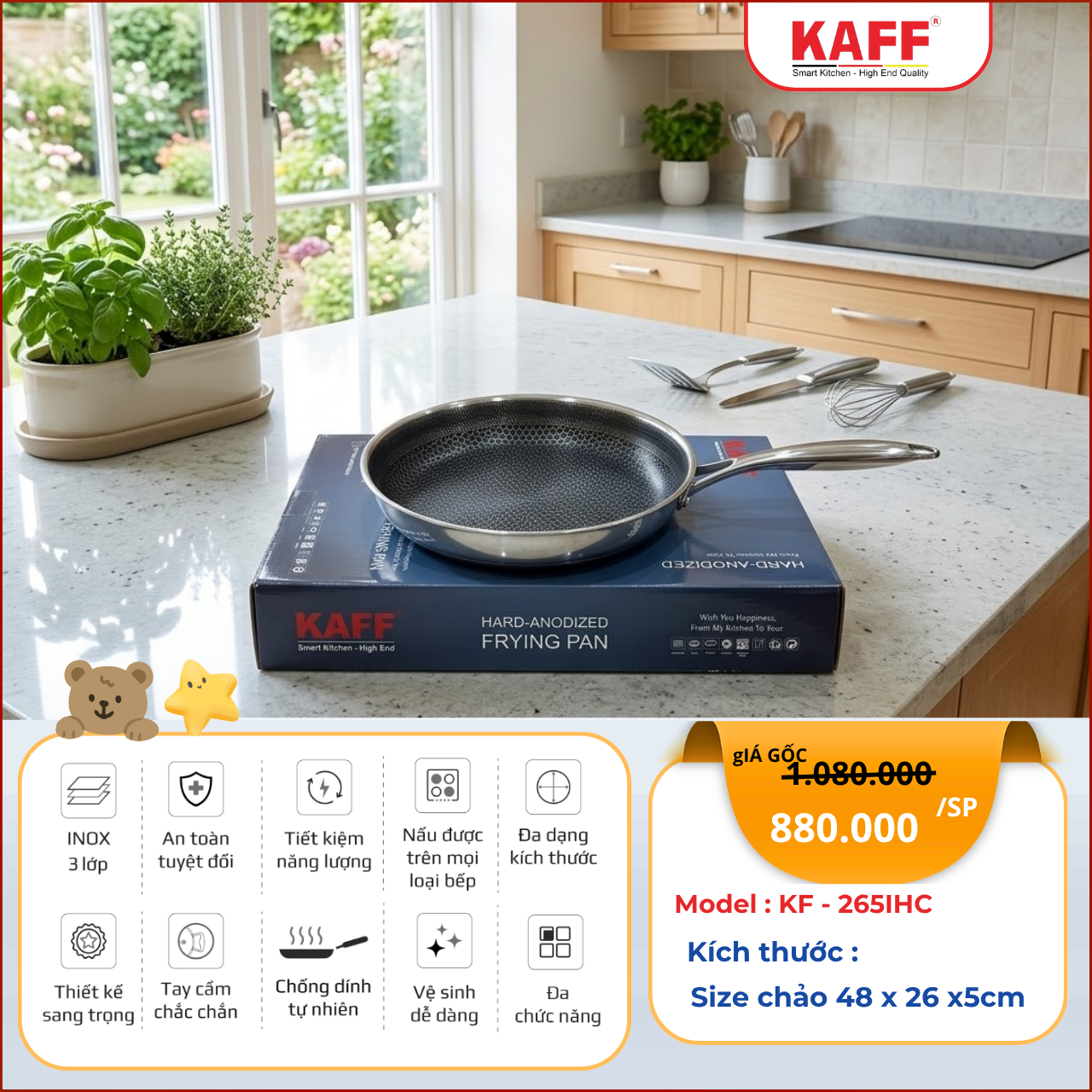 Chảo KAFF KF-265IHC
