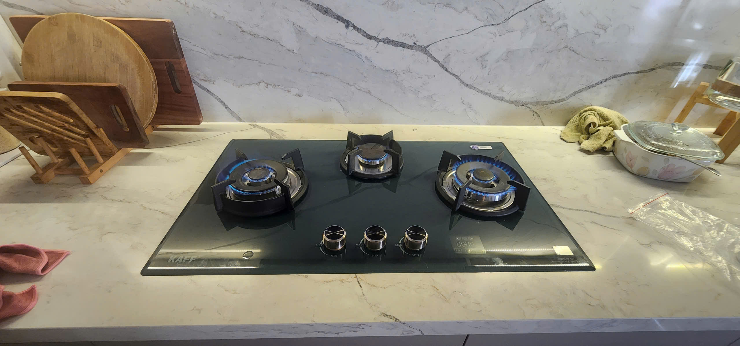 BẾP GAS ÂM KAFF KF-620 DETIME