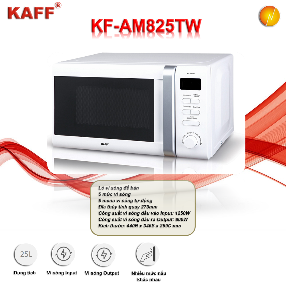 Lò vi sóng để bàn KAFF KF-AM825TW