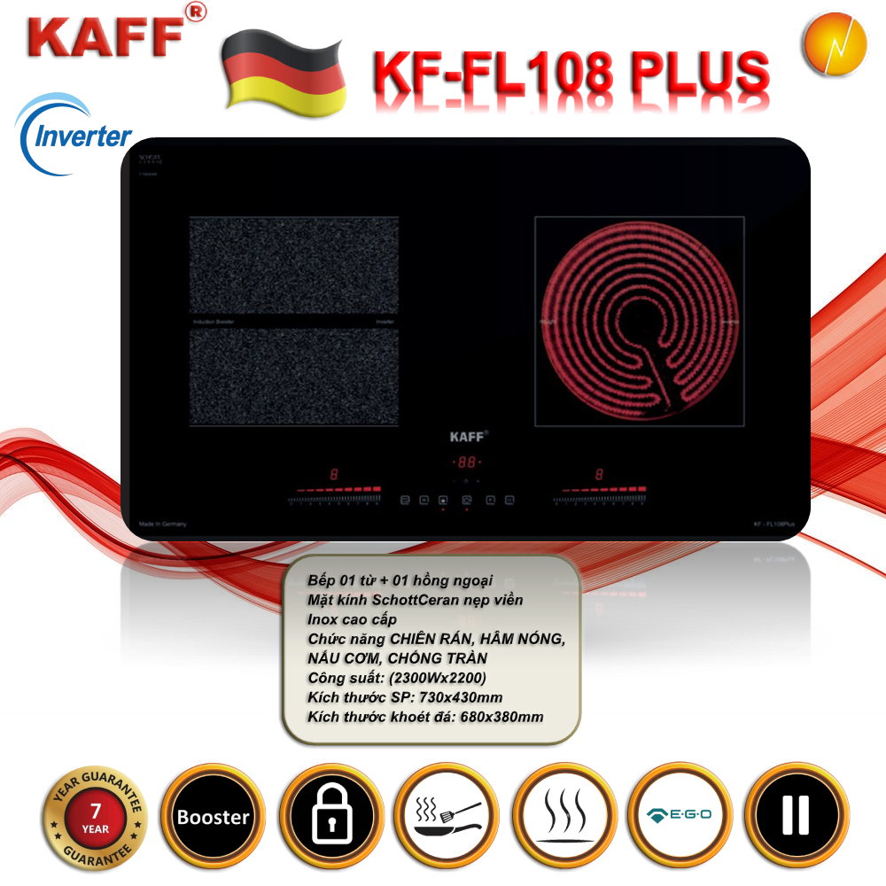 Bếp Điện Từ KAFF KF-FL108 PLUS