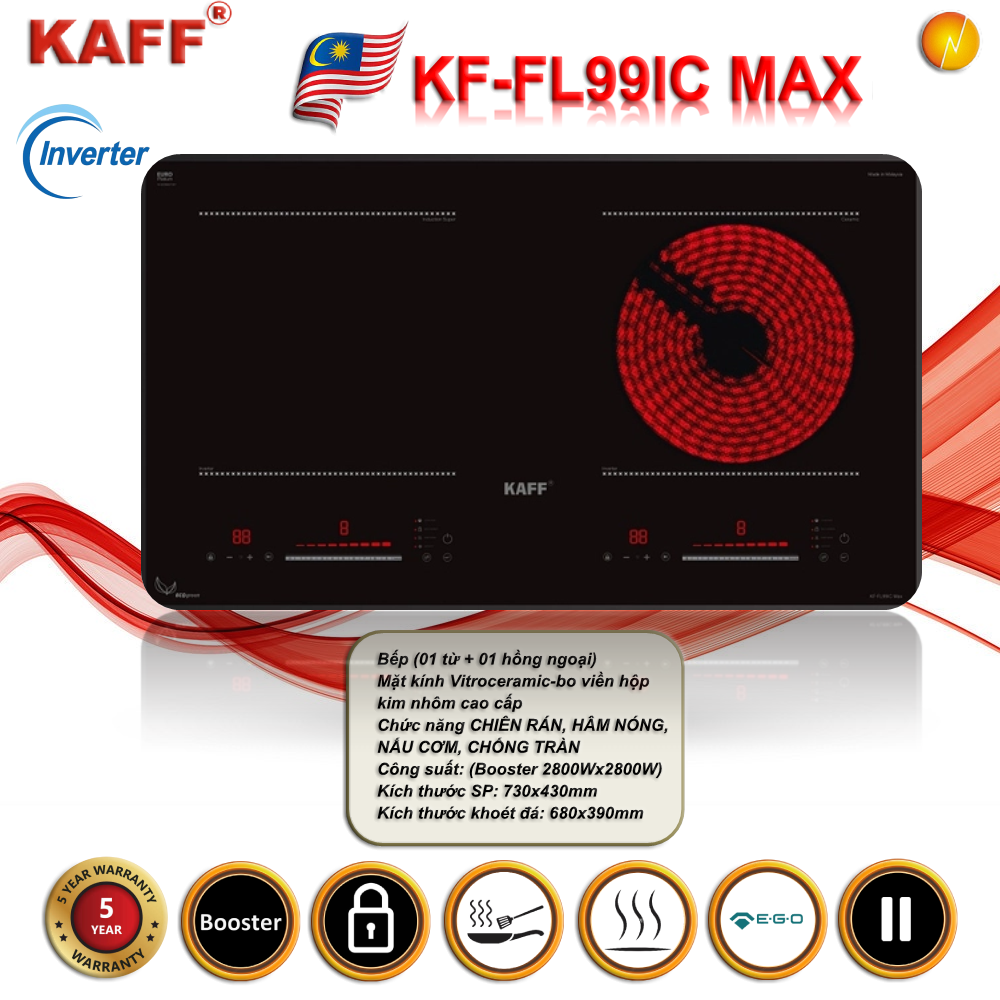 Bếp Điện Từ KAFF KF-FL99IC MAX New