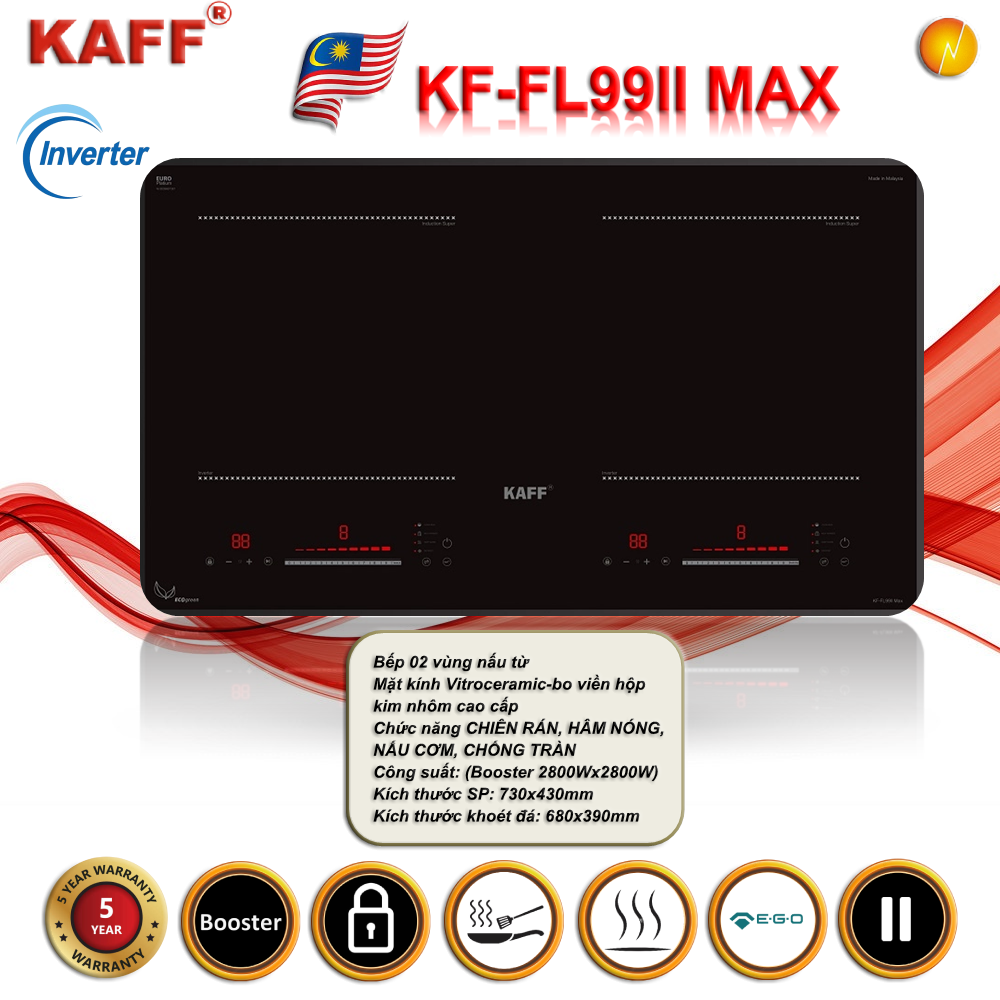 Bếp Từ KAFF KF-FL99II MAX New