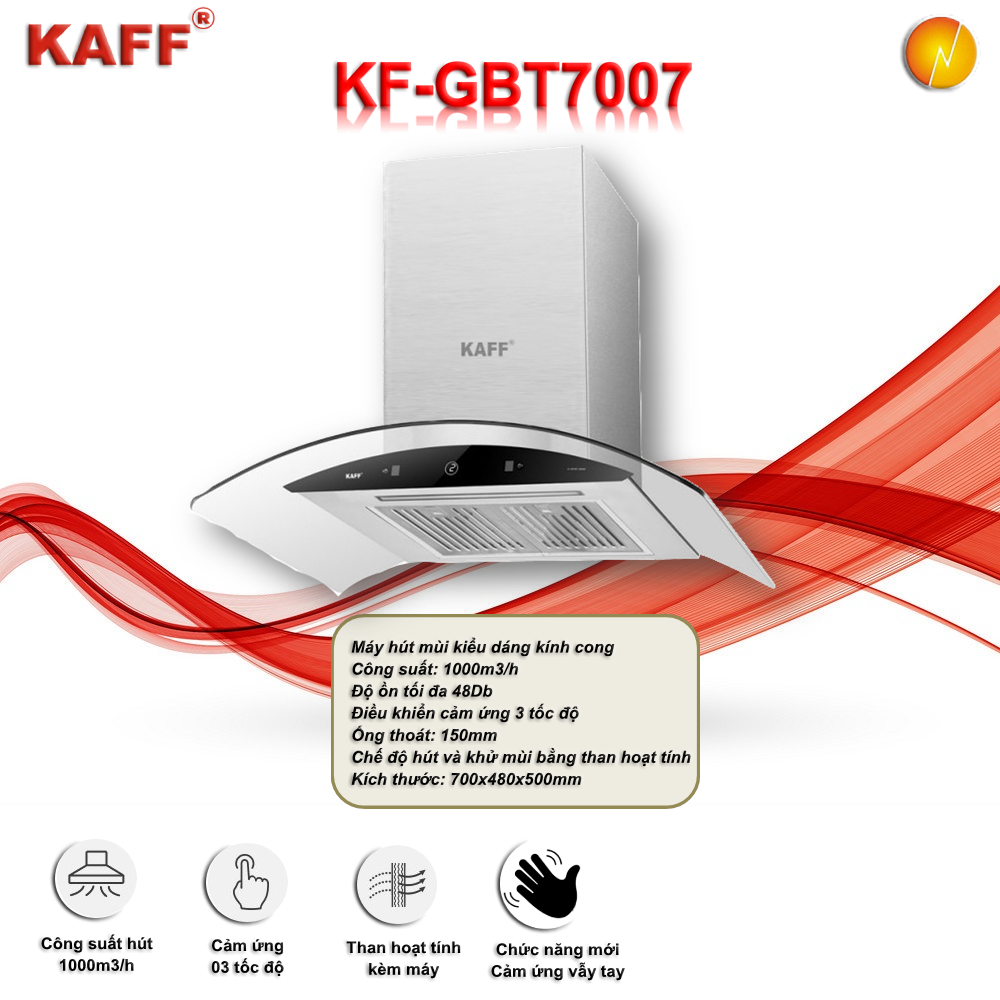 Máy Hút Mùi KAFF KF-GBT7007