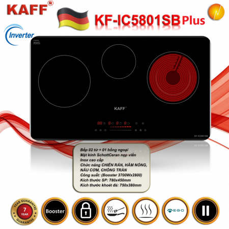 BẾP ĐIỆN TỪ KAFF KF-IC5801SB PLUS