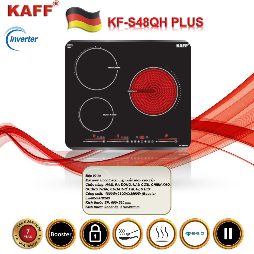 Bếp Điện Từ KAFF KF-S48QH PLUS