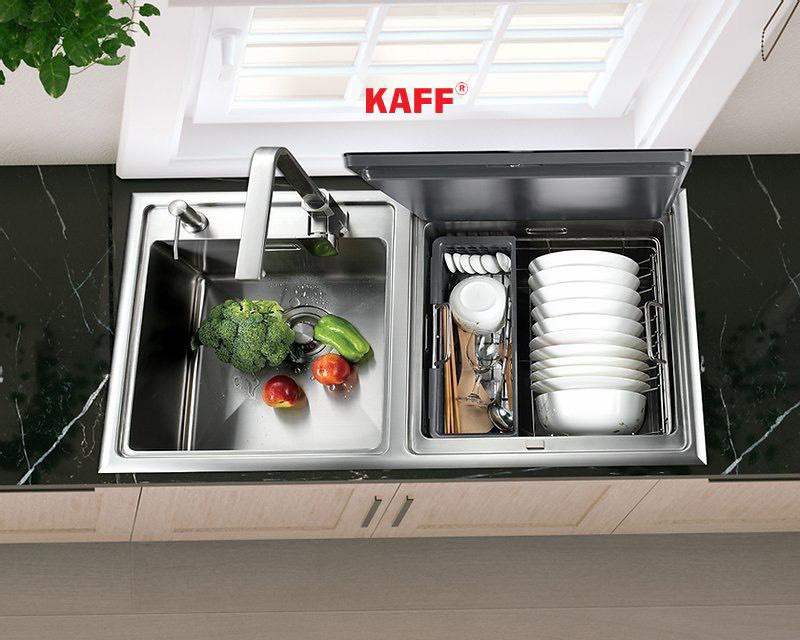 Máy Rửa Chén Kết Hợp Chậu Rửa Chén KAFF KF-SWM6