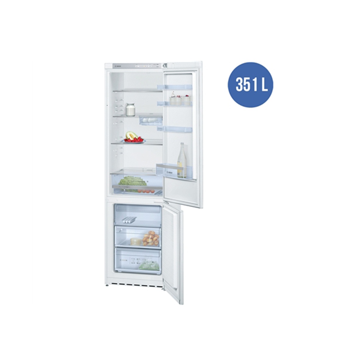 Tủ lạnh đơn BOSCH KGV39VW23E|Serie 4