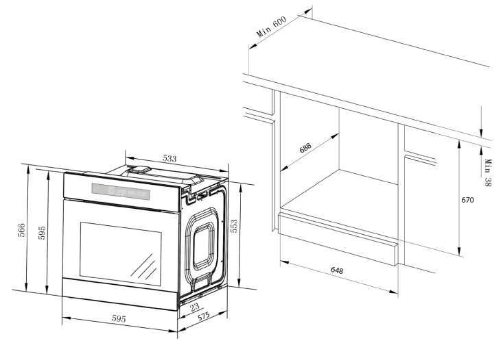 LÒ NƯỚNG ÂM TỦ SPELIER SPB 868 IT