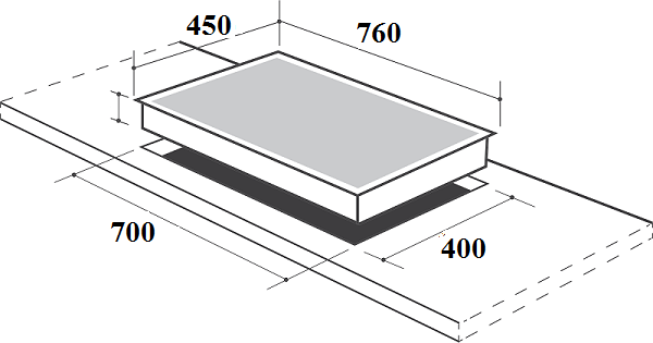 Bếp Gas Âm Canzy CZ-ER688