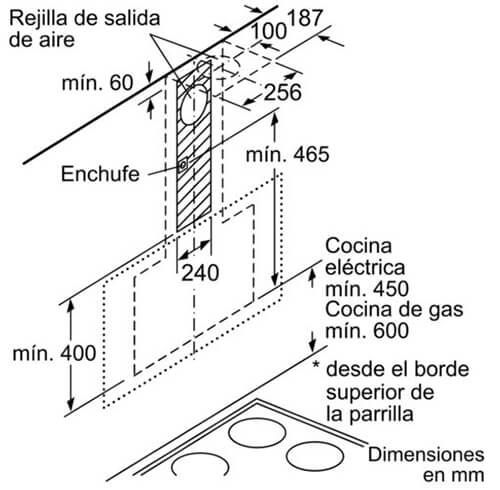 Máy hút mùi BOSCH DWK97JM60|Serie 4