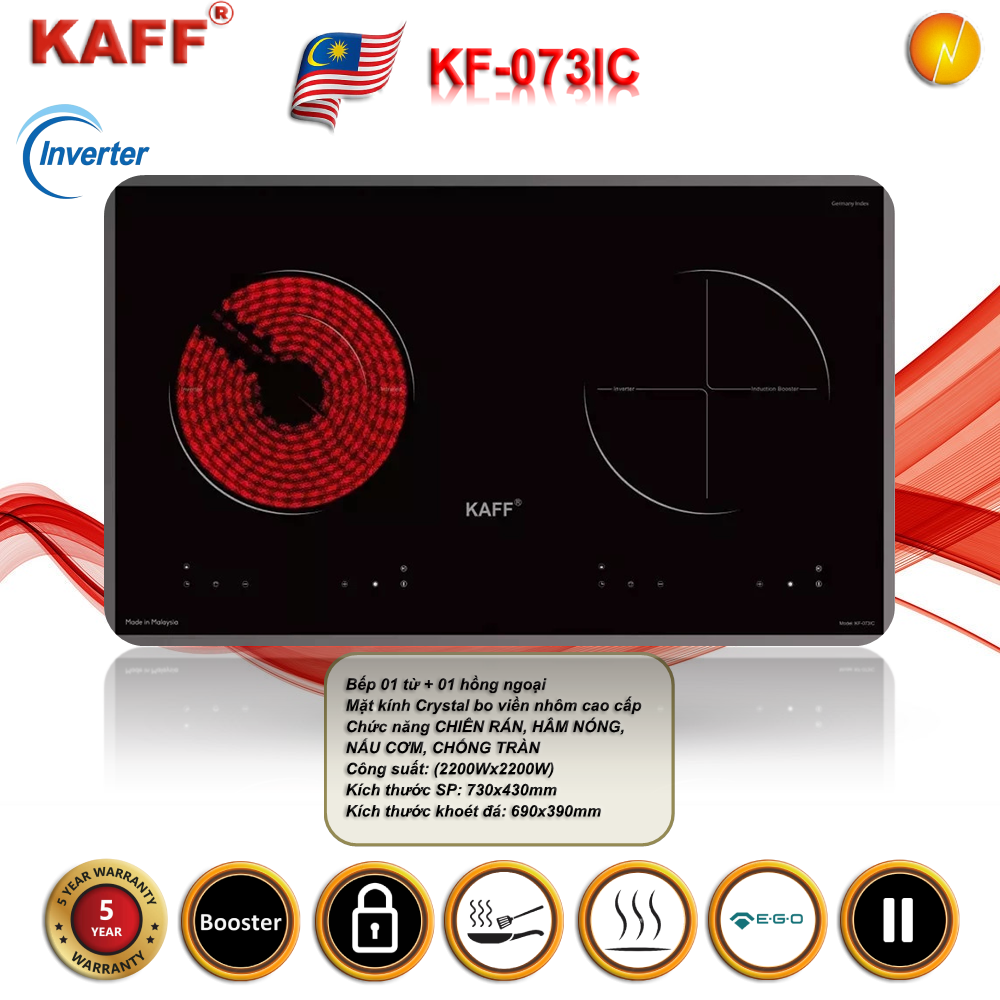 Bếp Điện Từ Kaff KF-073IC