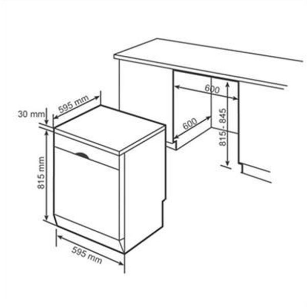 Máy rửa chén BOSCH HMH.SMS4HCI48E | Serie 4