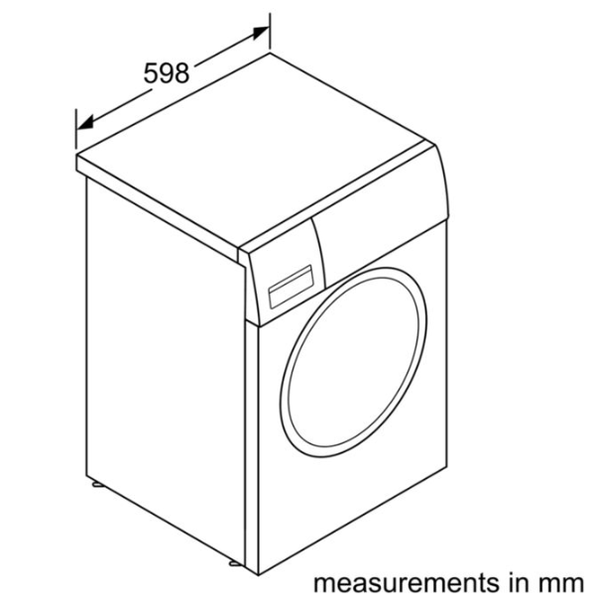 Máy giặt BOSCH WAN28108GB Series 4