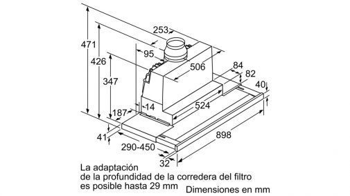 Máy Hút Mùi Bosch DFS097K50