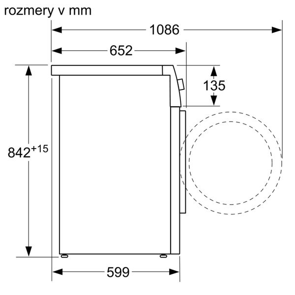 Máy sấy quần áo BOSCH WTR85V11BY |Serie 4