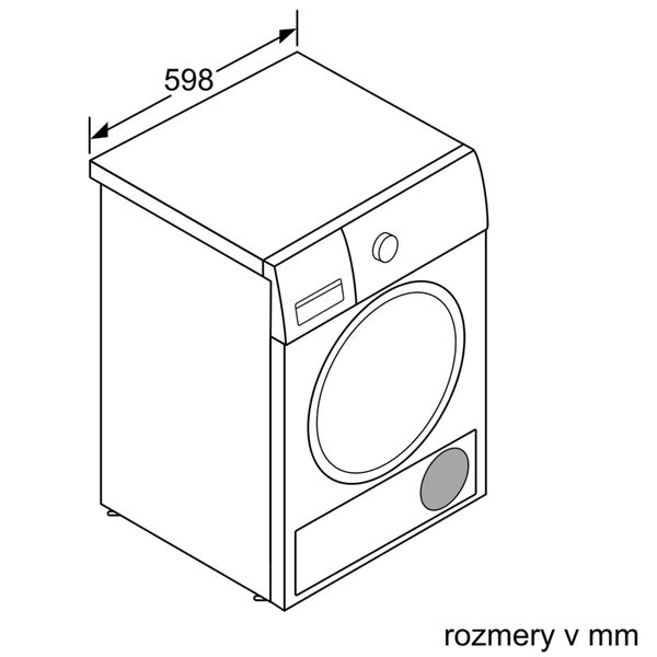 Máy sấy quần áo BOSCH WTR85V11BY |Serie 4