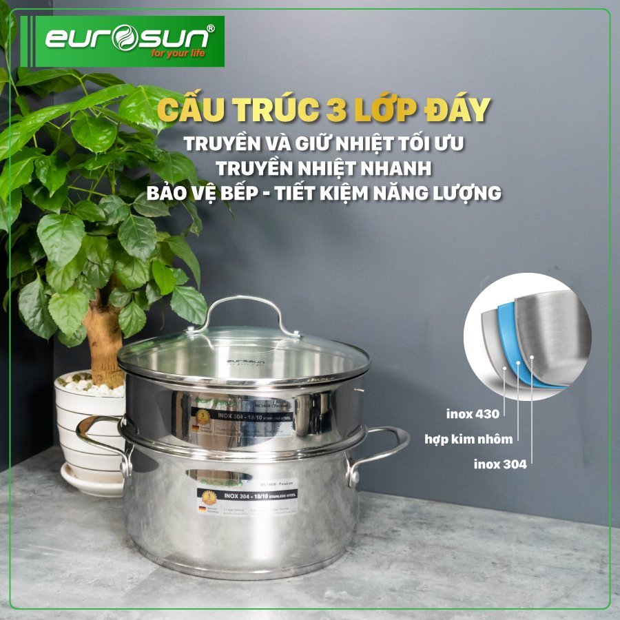 Bộ nồi Eurosun MC1608-Passion
