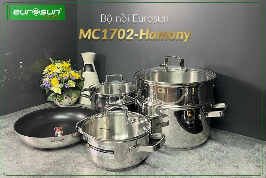Bộ Nồi Eurosun MC1702 Harmony