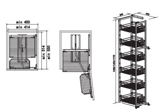 TỦ ĐỒ KHÔ THÉP NAN TRÒN ROXANA R010