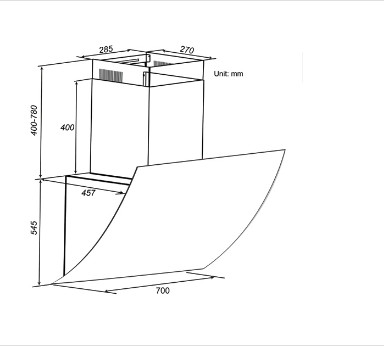 MÁY HÚT MÙI SPELIER SP-680W