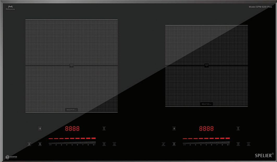 Bếp Từ Đôi SPELIER SPM-828I PLUS