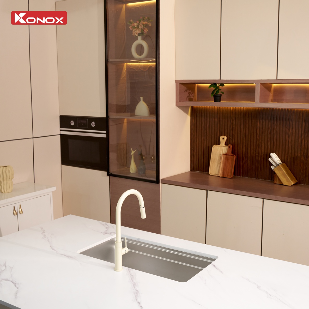 Chậu rửa KONOX TARI 780SM