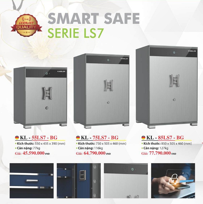 Két Sắt Thông Minh KASSLER KL-75LS7 BG