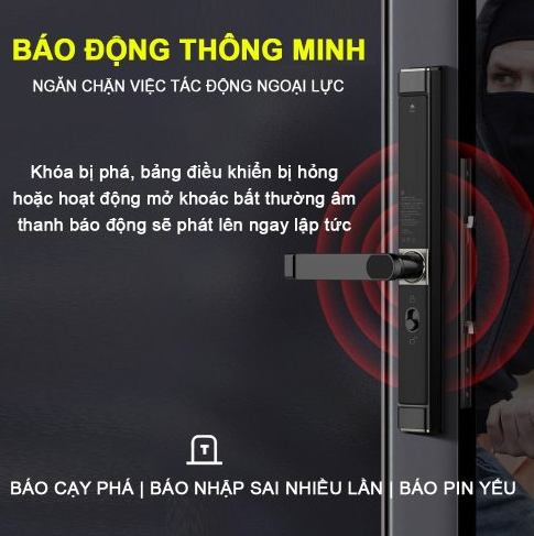 Khóa Điện Tử AVOLOCK AN-394 Gold