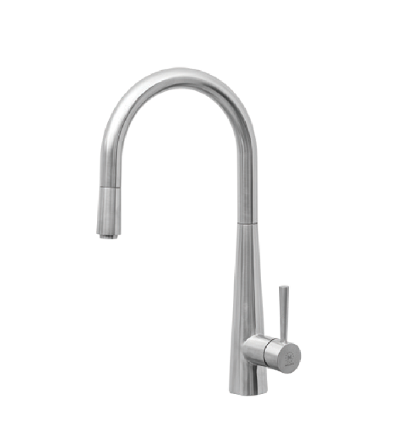Vòi nóng lạnh dây rút inox Malloca K095-SS