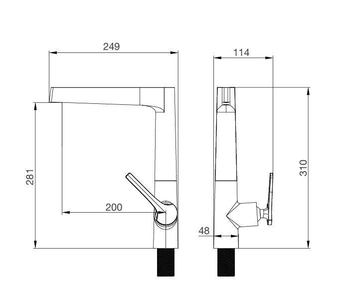 Vòi nóng lạnh Malloca K295BS