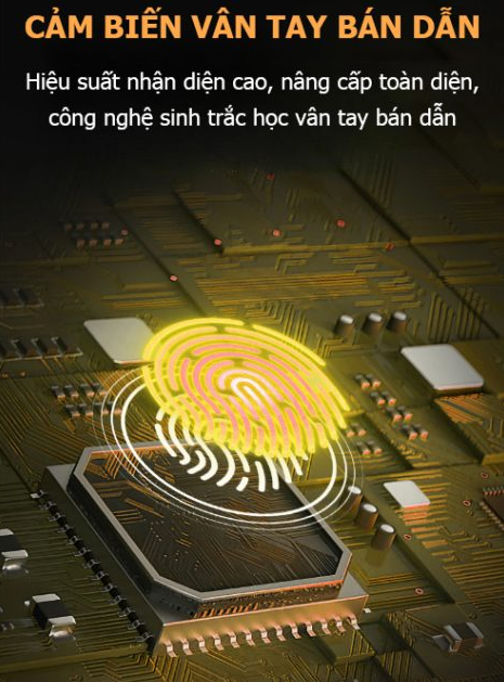 Khóa Điện Tử AVOLOCK AN-396 Gold