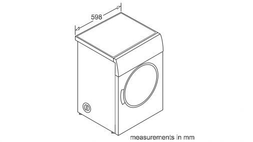 Máy sấy quần áo BOSCH WTA74101SG|Serie 2