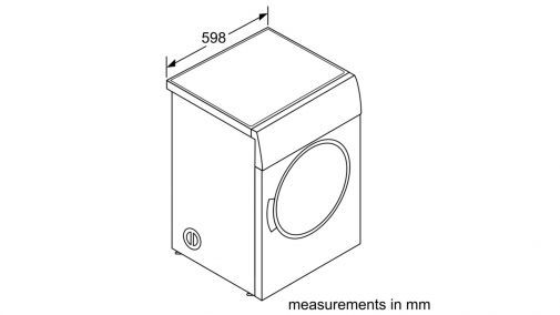 Máy sấy quần áo BOSCH WTA74201SG|Serie 4