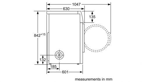 Máy sấy quần áo BOSCH WTA74201SG|Serie 4