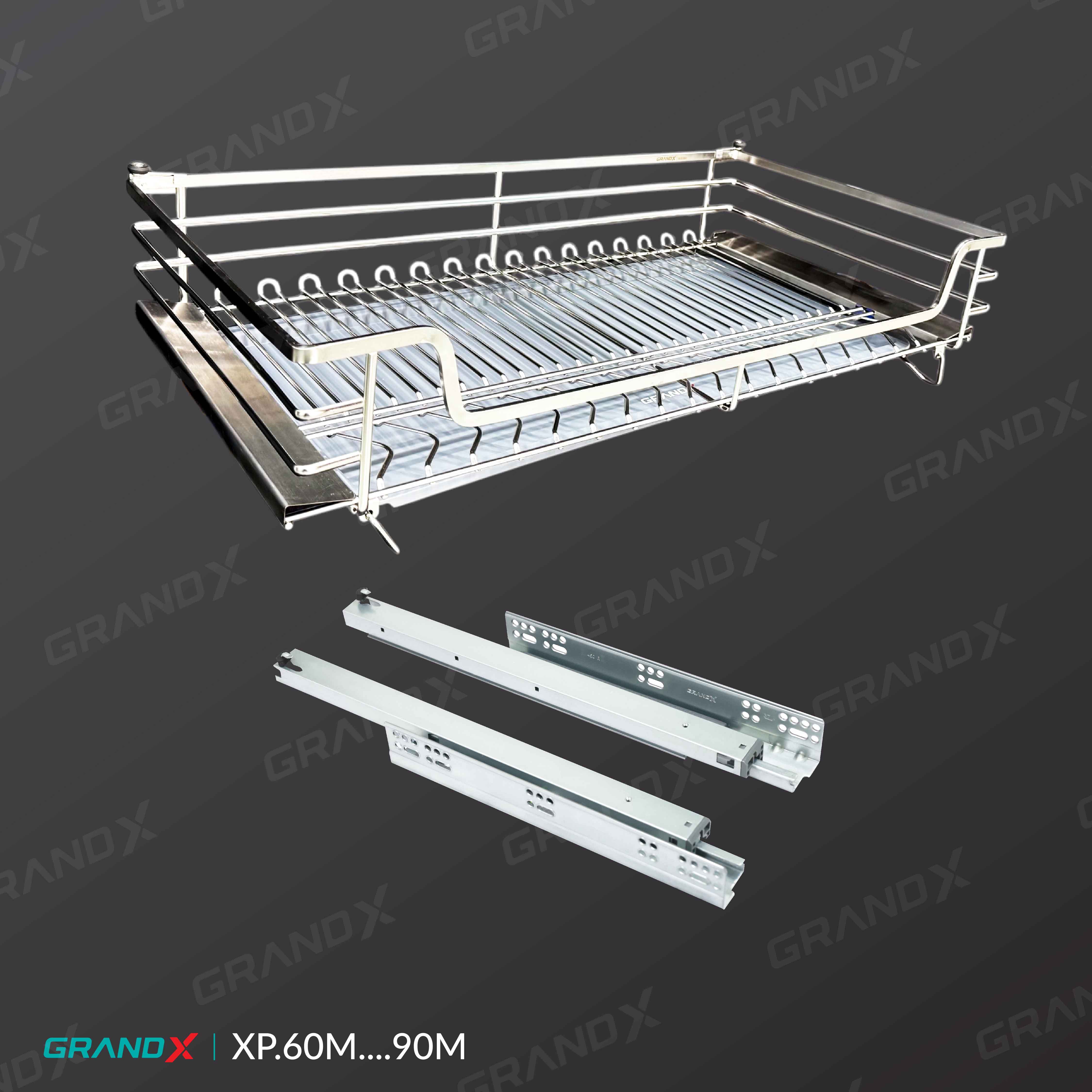 Giá Xoong Nồi Nan Oval SUS403 GrandX XP.70M