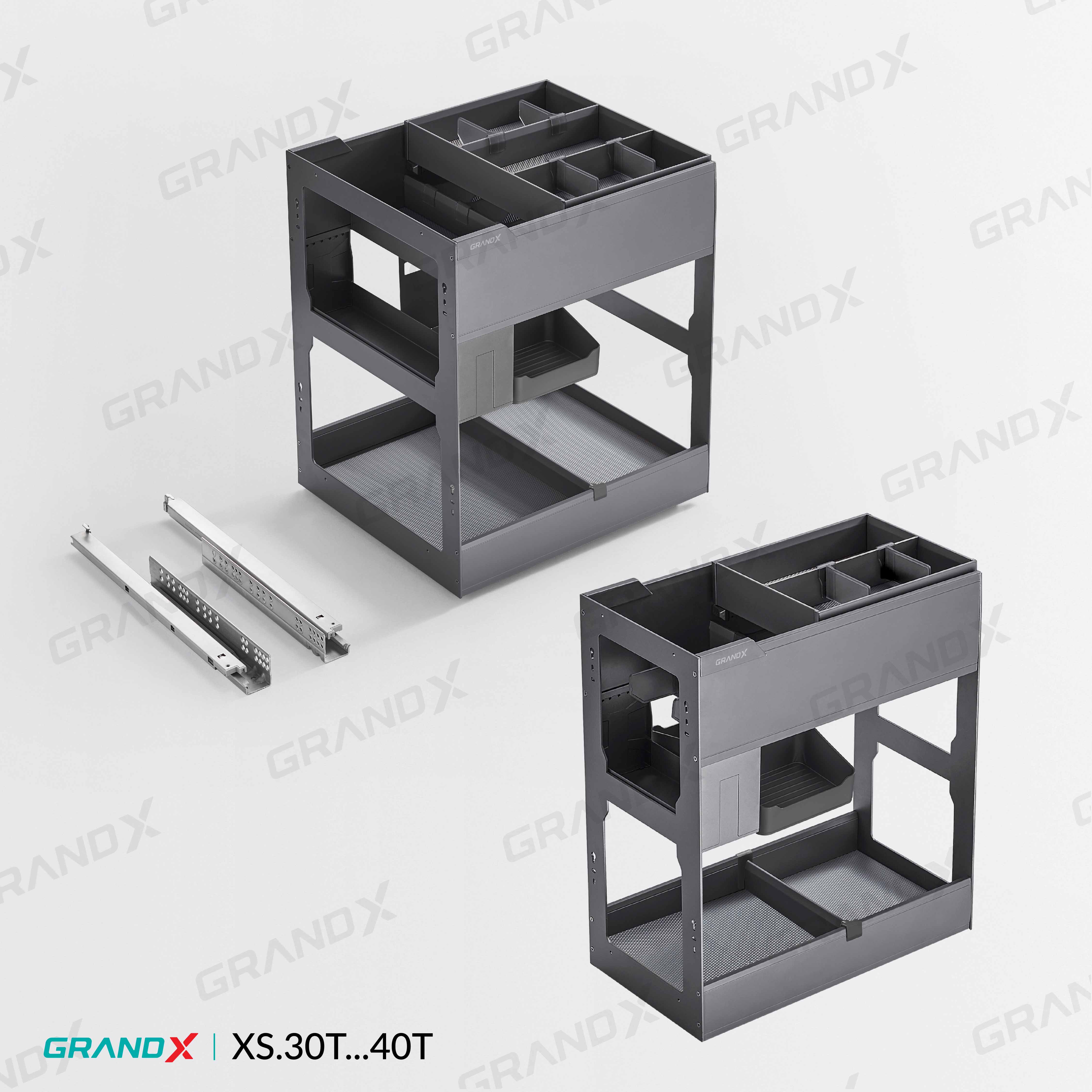 Giá Gia Vị Titanium GrandX XS.45T