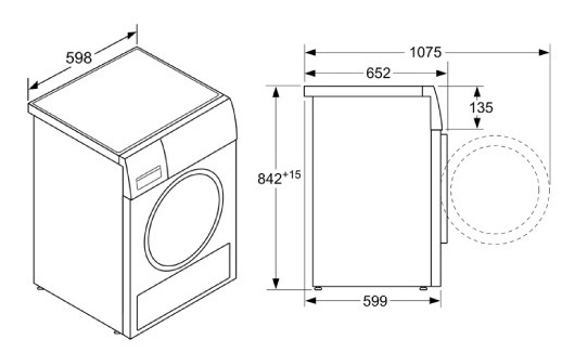 Máy sấy BOSCH HMH.WTN84201MY | Serie 4