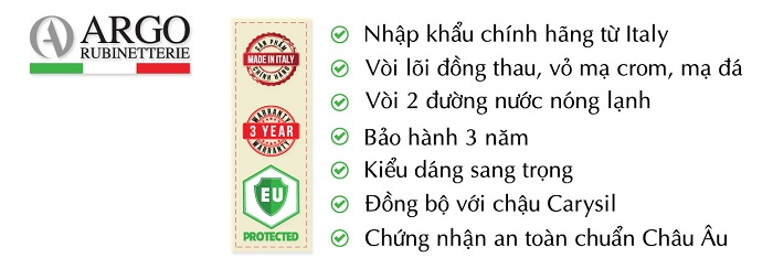 Vòi Rửa Bát Carysil G-2811