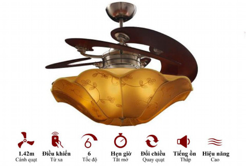 QUẠT TRẦN CHO NGƯỜI GIÀU MR.VŨ BELLE
